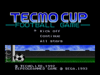 Screenshot Thumbnail / Media File 1 for Tecmo Cup (Japan) (Proto) [b]